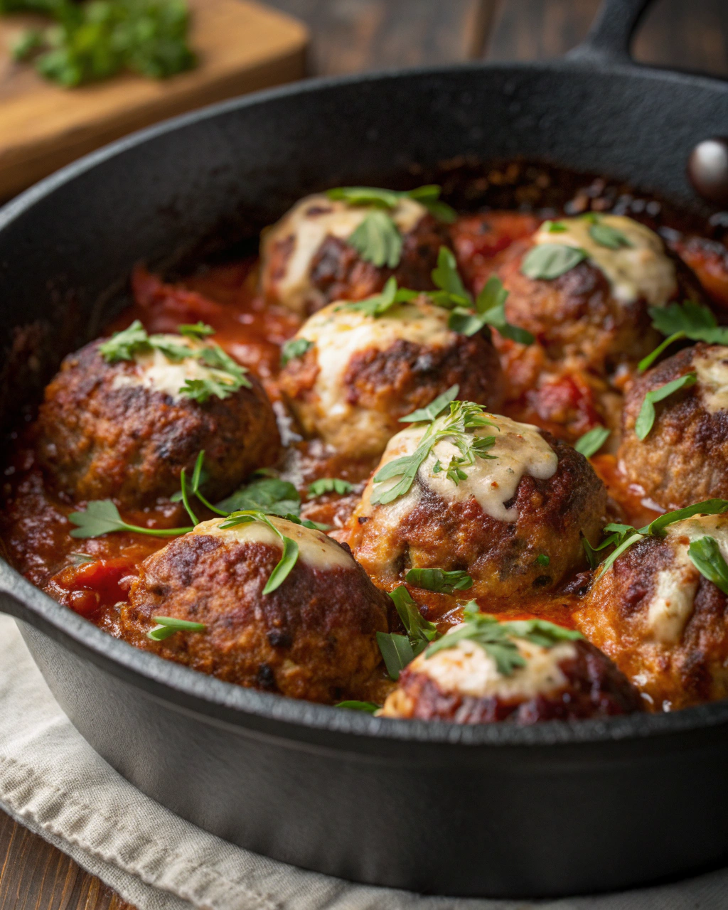 Boulettes de viande au four