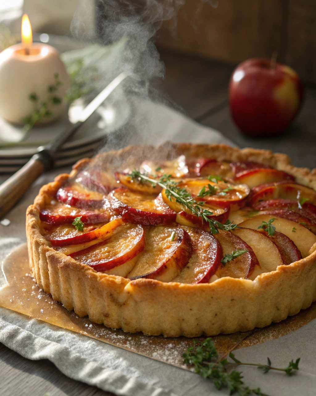 Gâteau aux pommes italien express