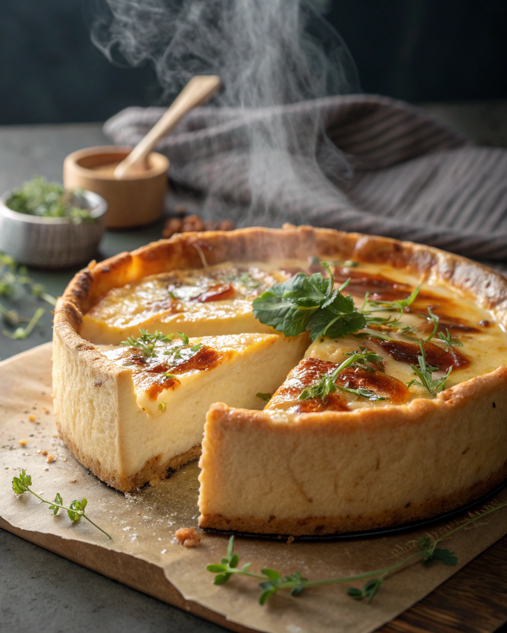 Gâteau au fromage blanc rapide