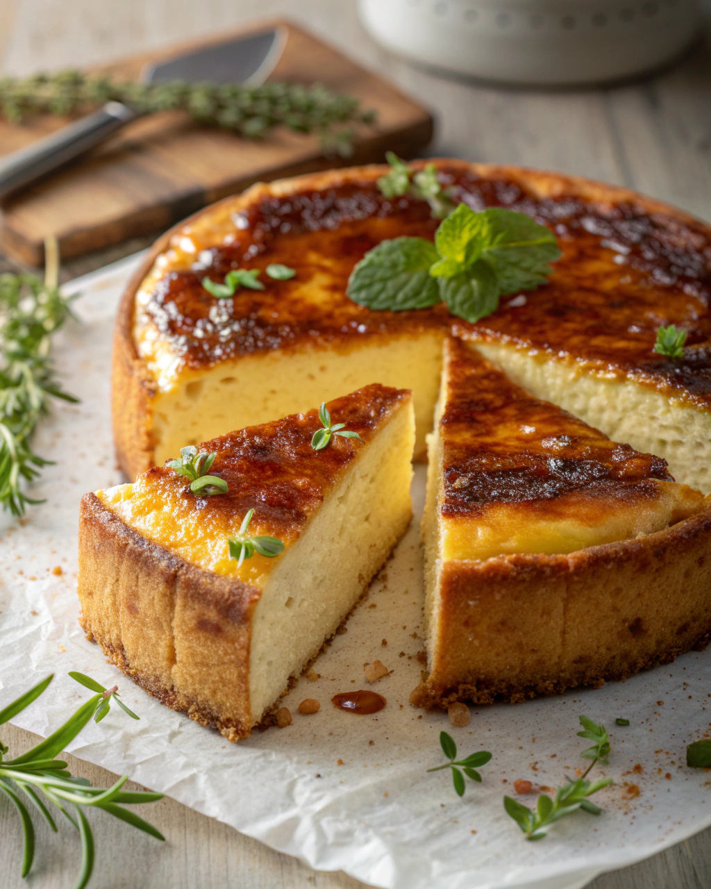 Gâteau au yaourt grec sans farine
