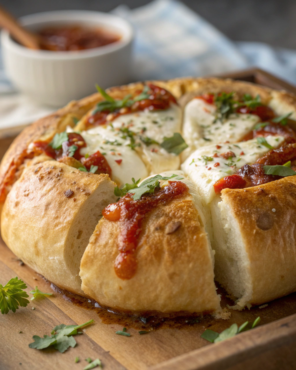 Pain au fromage et feta