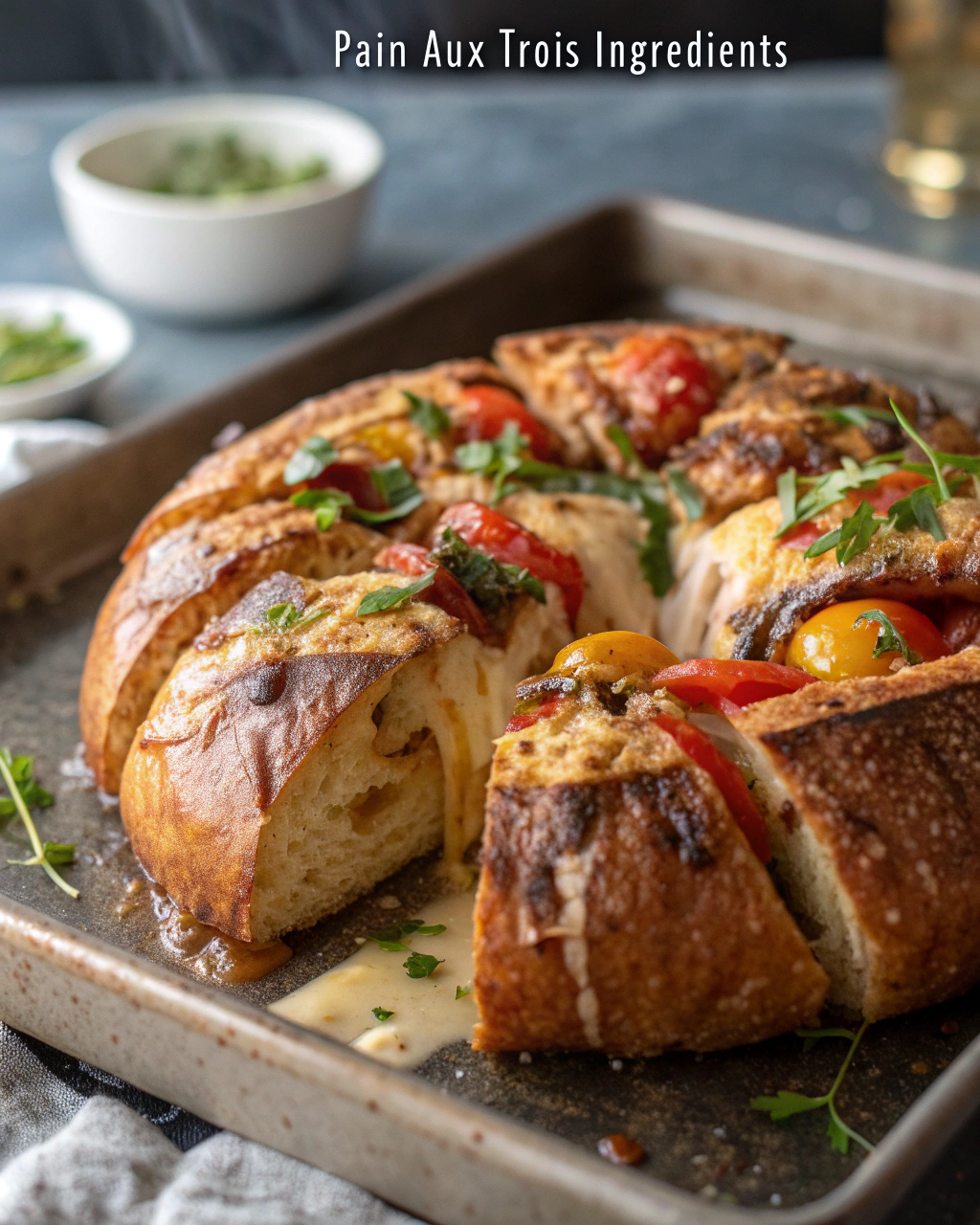 Pain express aux trois ingrédients