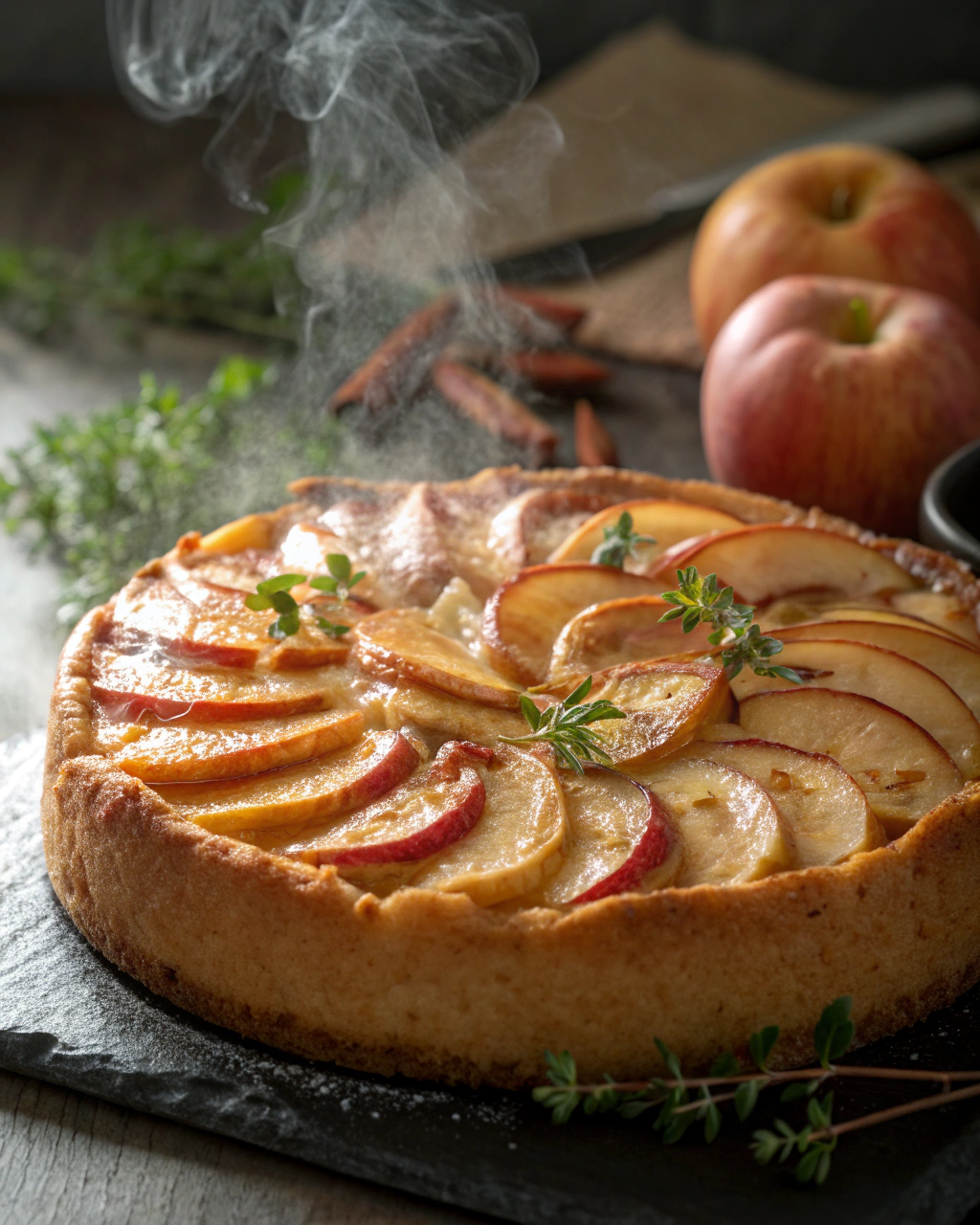 Gâteau aux pommes de grand-mère