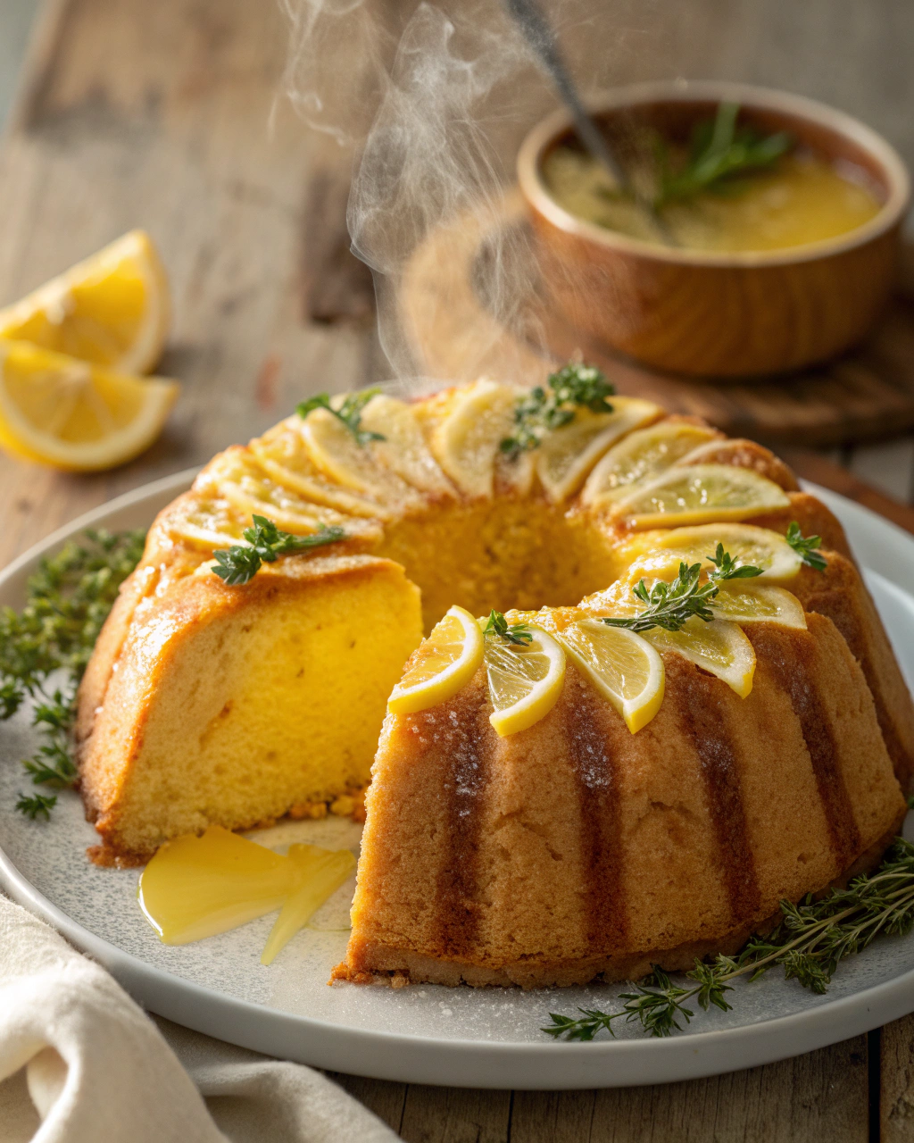 Gâteau au citron et yaourt