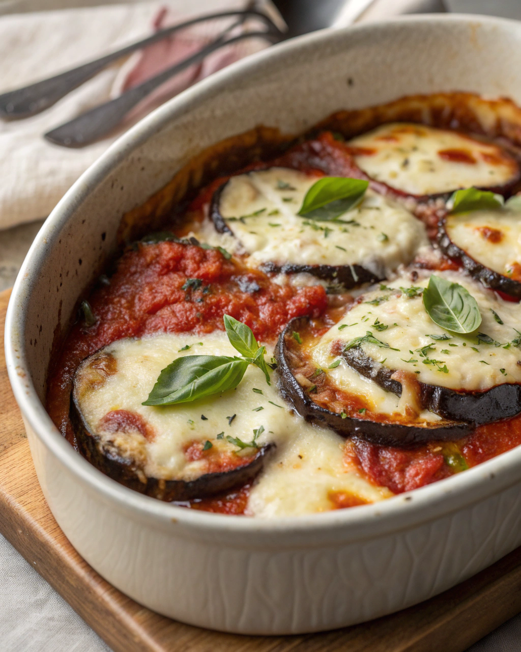 Parmigiana daubergines fondante