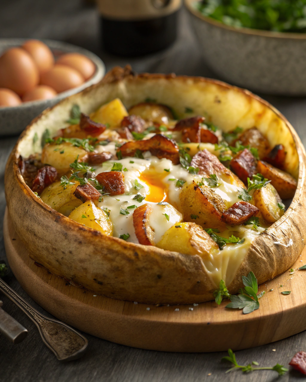 Carbonara de Pommes de Terre